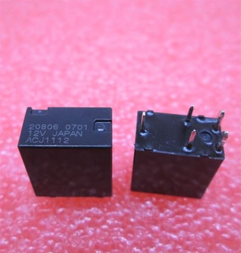 Relé ACJ1112 12V de alta precisión con formato DIP5 de 5 pines