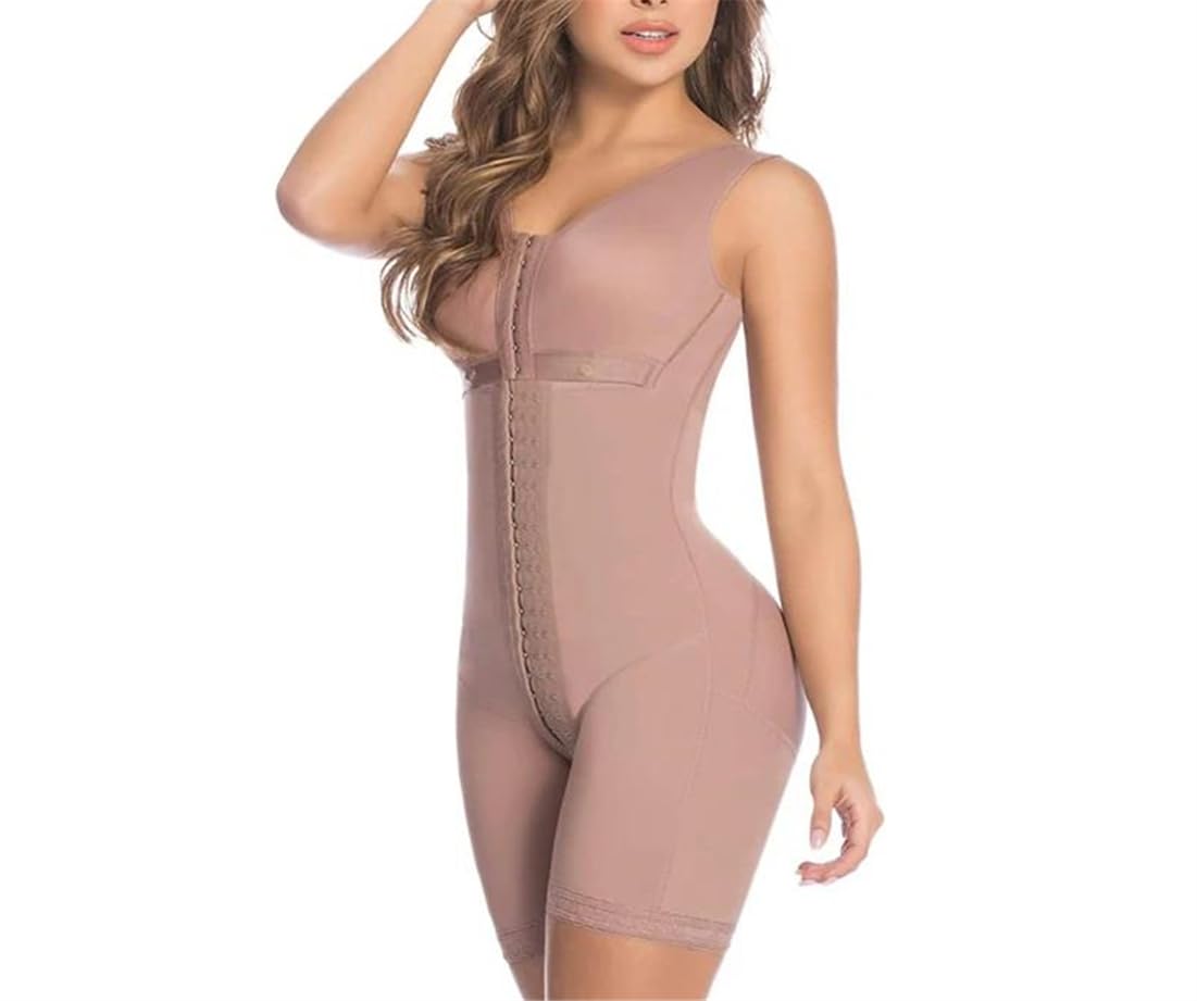 Body Moldeador de Alta compresión para Mujer, corsé Adelgazante para Todas Las Ocasiones, Negro S