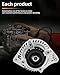 OCPTY Alternators 11099 Fit for Acura MDX RL TL Honda Odyssey Pilot Ridgeline 3.2L 3.5L 3.7L Automotive Replacement Alternator Replaces for 11151 31100-RDJ-A01
