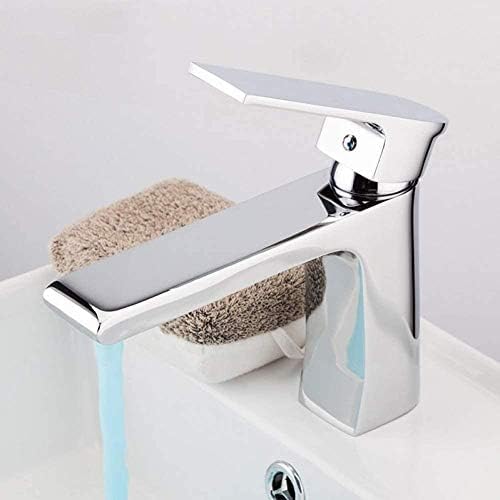 Mitigeur de salle de bain cascade pour stopper les éclaboussures