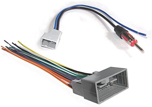 Mobilistics Car Stereo Wiring Set Harness + Antenna Adapter Compatible with Select 2008-2014 Honda Acura