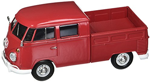 Motor Max 1:24 W/B Volkswagen Type 2 (T1) Pickup Rojo miniatura 1