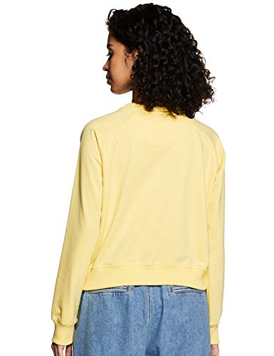 Image of Amazon Brand - Symbol Women's Cotton Crew Neck Sweatshirt (Available in Plus Sizes)