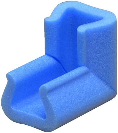 None 45mm x 100mm Blue Foam Corner Point Edge Protectors Cushions Baby Child Safety Qty 20