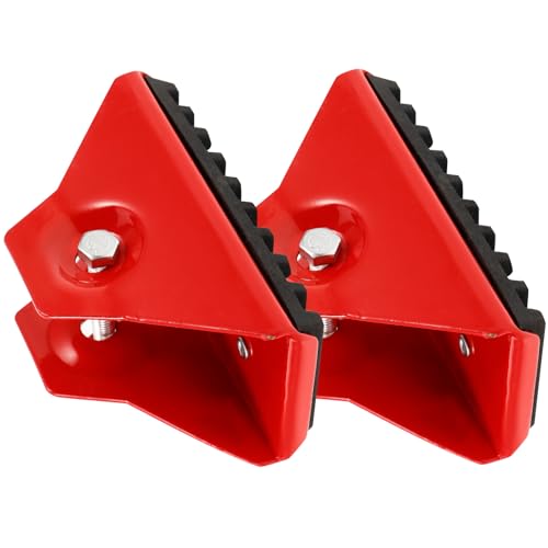 COHEALI 2Pcs Ladder Foot Pads Rubber Stabilizer Anti-Slip Replacement for Ladders Outdoor Indoor Non-Corrosive Accessories