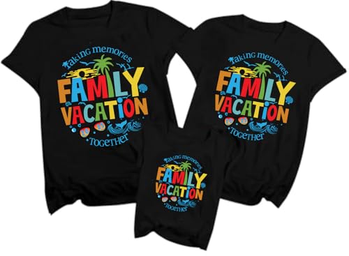 Family Matching Outfits 2025 Taking Memories Together Family Vacation Shirts Cruise Ship Tee Summer Trip Tops