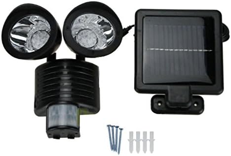Solar light - BANGWEIER LED Solar Power Motion Sensor PIR Energy Saving Spot Light 15 LED Security Bright Graden Path Waterproof Step and Wall Lighting