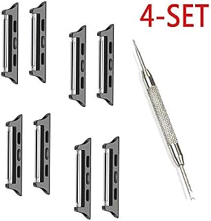 Spring Bar Watch strap connector Stainless Steel Adapter Replaceable Metal Connection Adapter Connection