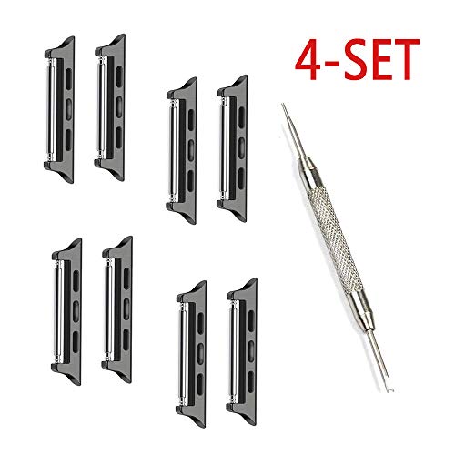 Spring Bar Watch strap connector Stainless Steel Adapter Replaceable Metal Connection Adapter Connection