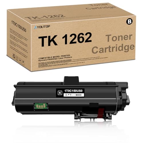 Toner TK-1262 de rechange : évitez les pannes d'encre sur ECOSYS PA4000Wx