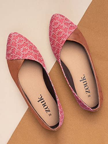 Image of ZOUK Women's Vegan Handcrafted Office Bellies