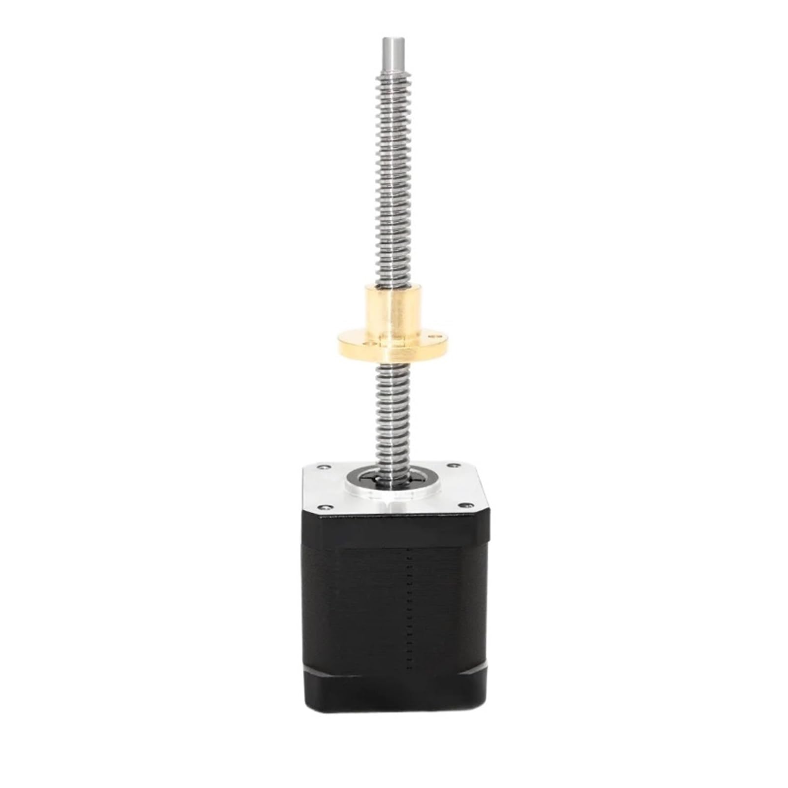 Motor Paso a Paso de Tornillo Lineal Nema 17 de 48 mm de Longitud Motor Paso a Paso con Rosca Trapezoidal Tr8 1,5 A(490N Tr8x1-200mm)