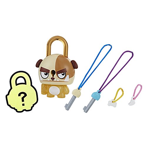 Hasbro Lock Stars Brown Dog