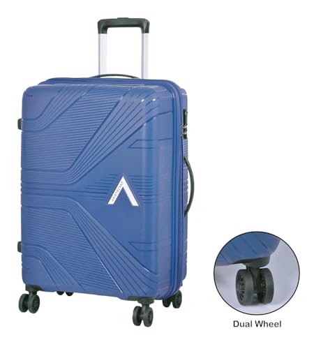 Image of VIP Aristocrat Phantom PRO 55, 66 & 76 Cm Polyproplyene Hard-Sided 8 Wheels Spinner Luggage Set of 3 Trolley Bags for Travel with Combination Lock| 3 Years Warranty
