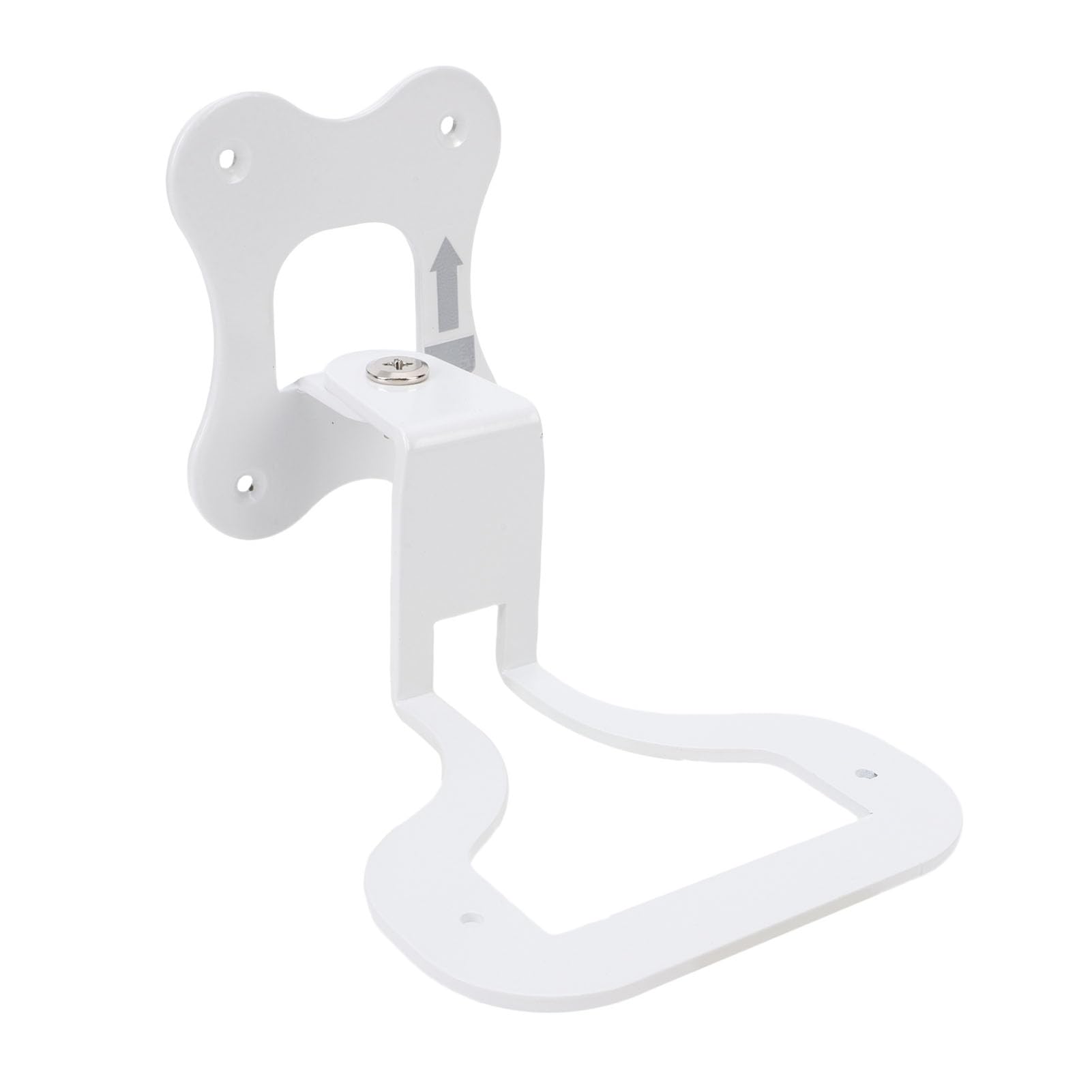 Eujgoov Soporte de Pared para Altavoz, Soporte Giratorio Ajustable de Metal para Altavoces Enchant, de Sonido Envolvente de Cine en Casa, Solución de Montaje Debajo del Televisor Que Ahorra Espacio