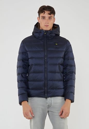 Blauer Piumino Con Cappuccio Acton (It, Testo, Xxl, Regular, Regular, Blu) - 3