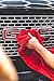 The Rag Company - The 1500 - Heavy Duty Car Drying Towel; Perfect for Trucks, Commercial Vehicles, RVs, Boats, and More; Premium 70/30 Blend Twist Loop Design, 1500gsm, 30in x 30in, Red