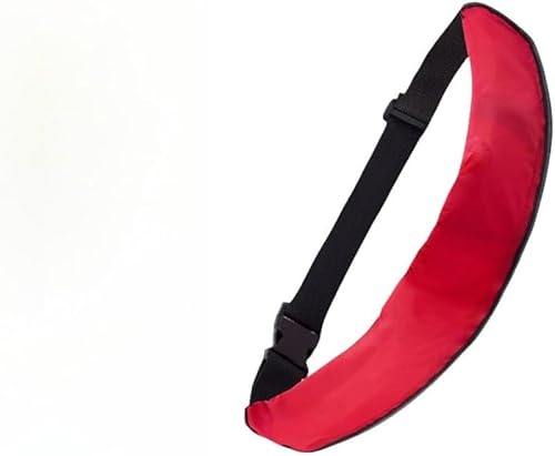 Rutexcライフジャケット 手動膨張式 ベルトタイプ フリーサイズ 反射テープ ホイッスル付き 軽量 釣り 水泳 災害対策 緊急用 救命胴衣 男女兼用