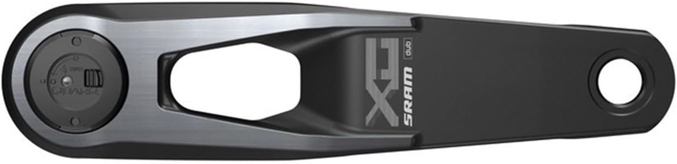 SRAM, X0 Powermeter Left Arm/Spindle, Power Meter Crankset, Spindle: 28.99mm, Dub, 170mm, Black, Boost