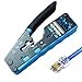 Gaobige Network Tool kit, Cat6 Cat5e Cat5 Crimping Tool RJ45 Crimp Tool kit, Pass Through rj45 Crimper, Wire Tracker, 110/88 Punchdown Tool, Cat6 Pass Through Connectors