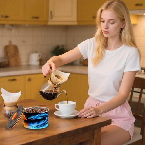 Envase hermético para café acero inox 17oz miniatura 7