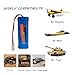XUNTU 7.2V 3800mAh NIMH Battery (1 Pack) for RC Cars, 6-Cell NiMH Flat Rechargeable Battery Pack w/Standard Tamiya Connector + 7.2V Smart Charger(1 PCS)