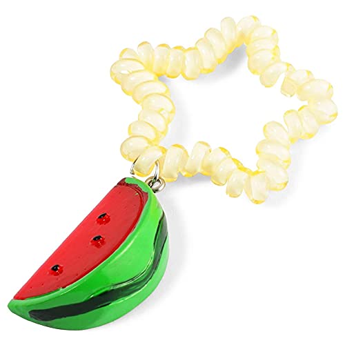 Telephone-Cord-Hair-Ties-Fruit-Hair-Accessories-4-Pack