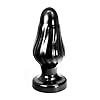 HUNG Butt Plug Corny for System, 22,5 x 9 cm, Black