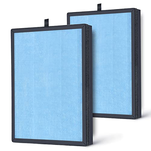 Filtre purificateur d'air AP1002 AIRTOK H13 True HEPA lot de 2 cartouches de rechange anti-poussière