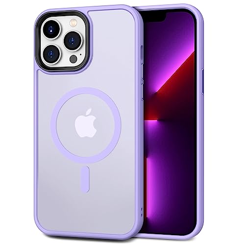 Image of CACOE Magnetic Case for iPhone 13 Pro 6.1 inch, Light Purple