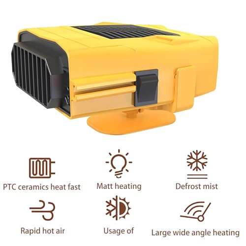 Calefactor de coche 12V para caravanas y escapadas de camping invernal 5