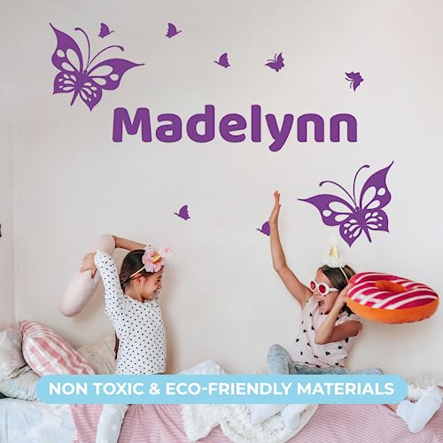 Vinilo decorativo personalizado mariposas para pared miniatura 6