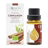 Essences Bulgaria Organic Ceylon Cinnamon Leaves Essential Oil 0.51 Fl Oz | 15ml | Cinnamomum zeylanicum | 100% Pure and Natural | Undiluted | Therapeutic Grade | Aromatherapy | Cosmetics