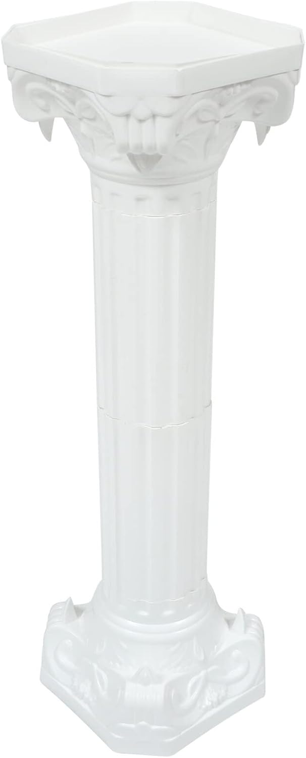 Pot Rome Column Luxshiny Roman Column Flower Stand Weddings Round Plants Decor Sundial ...