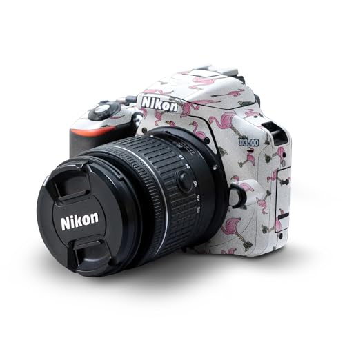 Glossy Glitter Skin Compatible with Nikon D3500 Camera - Cool
