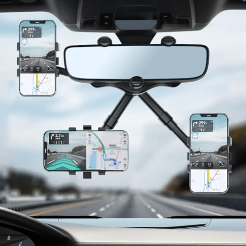 GADGETSWEAR Mobile Holder for Car 360 Rotation,Driveease-Multifun...