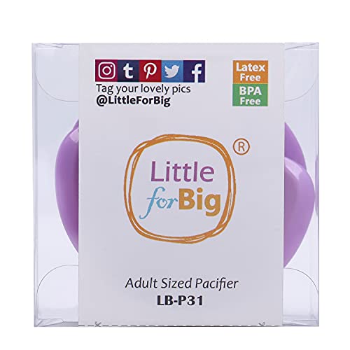 Image of LittleForBig BigShield Generation-I Pacifier Lightpurple