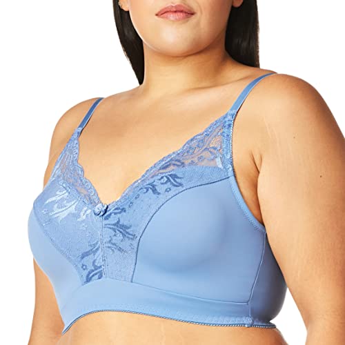 Rhonda Shear Women's Lace Back Pin Up Bra with Adjustable Straps