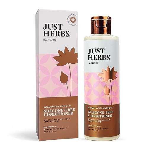 Just Herbs Organic Kumuda Hair Conditioner White Water Lily