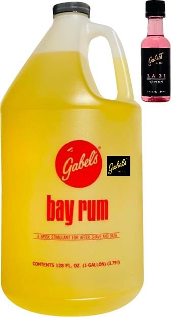 Amazon.com: Gabel’s Bay Rum Aftershave with Bay Oil (Sealed Gallon) and ...