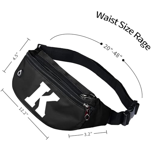 Image of Fanny Packs for Men and Women, Water-Repellent Sports Waist Pack Bag for Travel Hiking Running Hands-free