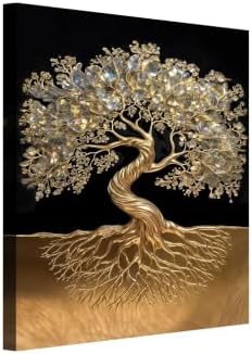 TAILORED CANVASES Tree of Life Wall Decor – Luxury Canvas Artwork...