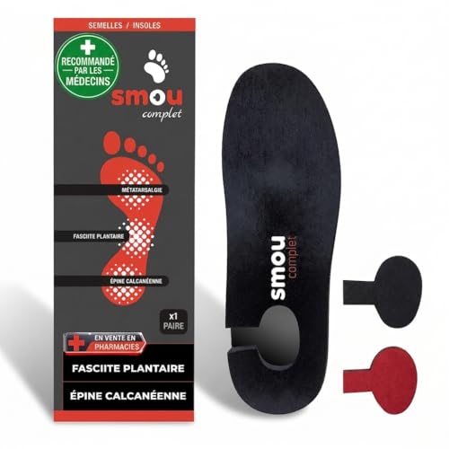Soulager l'éperon calcanéen avec les semelles orthopédiques complètes en mousse mémoire