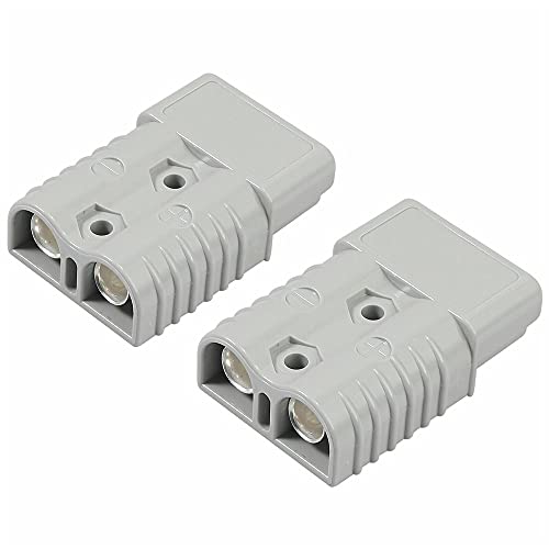 FTING 2pcs 175AMP 600V enchufe cable terminal batería Power Coonector (gris) para ANDERSON Cover