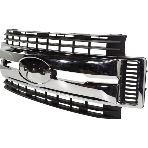 Image of Garage-Pro Grille Assembly For Ford F-250 Super Duty 2017-2019 Chrome