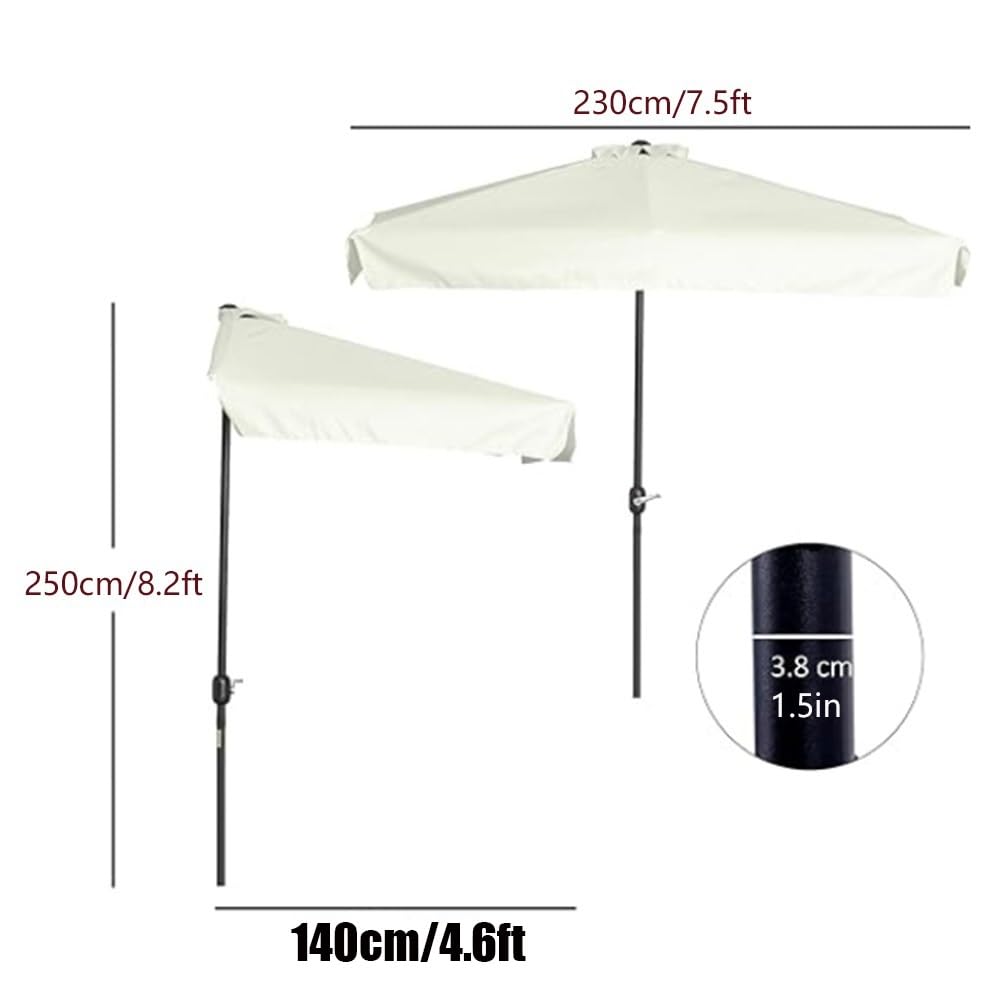 Ombrellone Da Parete Per Balcone Ombrellone Da Esterno Per Patio | Ombrellone Da Tavolo Mercato Ombrellone Da Balcone Giardino Caffè