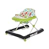 Dream On Me 2-in-1 Ava Baby Walker, Easy Convertible Baby Walker, Walk Behind, Height Adjustable Seat, Added Back Support, Detachable Slate, Green