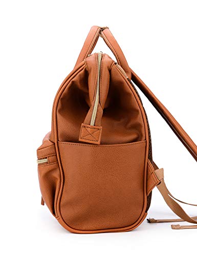 kah&kee leather backpack diaper bag