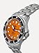 RATIO FreeDiver Sapphire Crystal Diver Watch Japanese Automatic Dive Watch 200m Water Resistant Diving Watch (Orange)