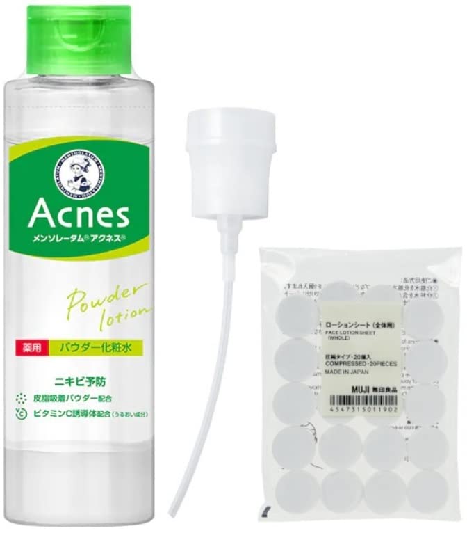 【２０個セット】 メンソレータム アクネス 薬用パウダー化粧水 180ml×２０個セット 41JLOHAHI7L.jpg